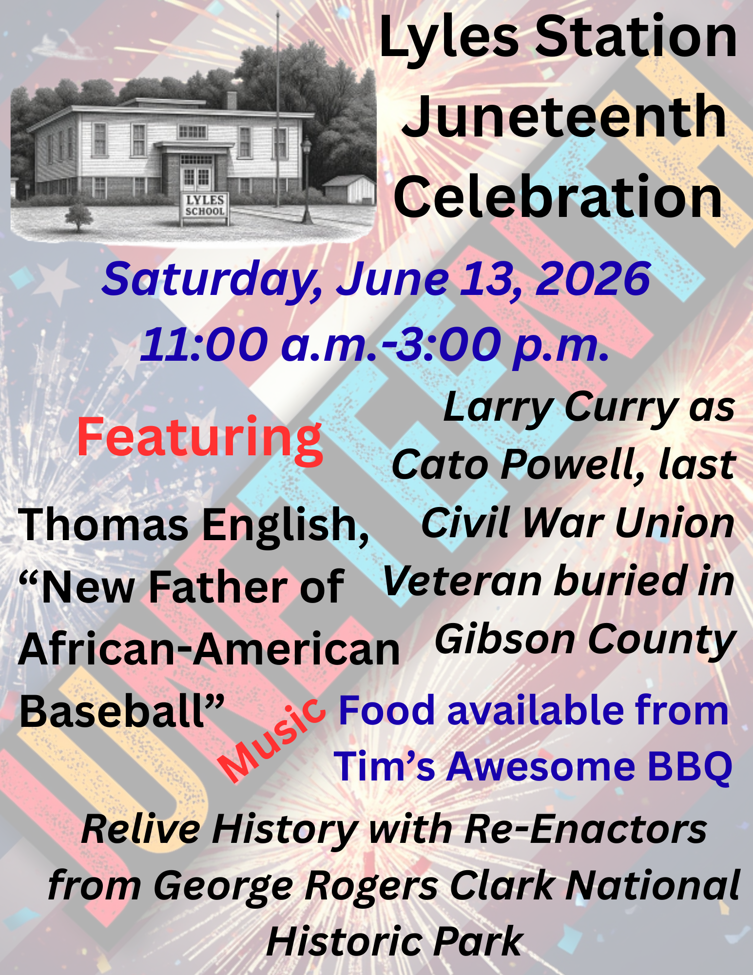 Join Lyles Station’s Juneteenth Celebration Saturday, June 13, 2026