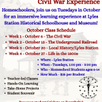Civil War Experience oct 2026